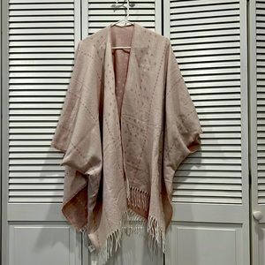 Gentle fawn poncho, new with tags, one size